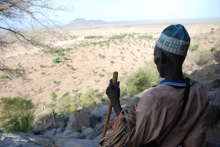 La montagne de Mayo-plata dans le massif de Mora 